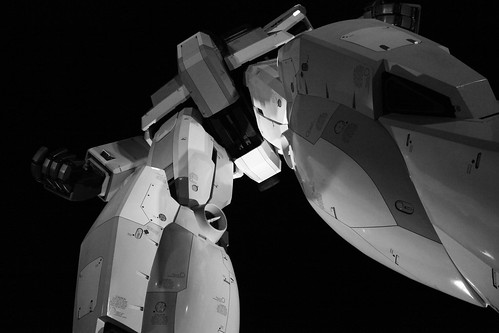 等身大ガンダム 2009/7/12一般公開二日目