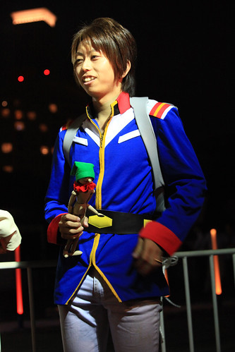 Wedding ceremony w/ Odaiba Gundam