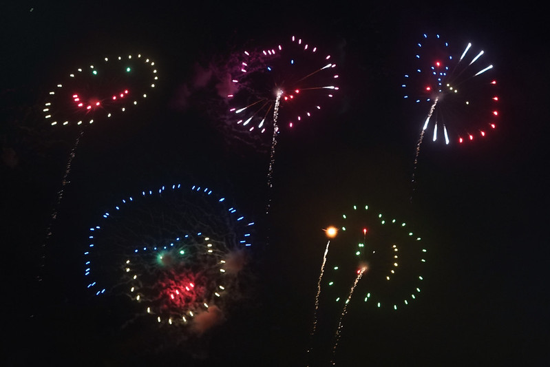 Yokohama sparkling twilight 2019 fireworks
