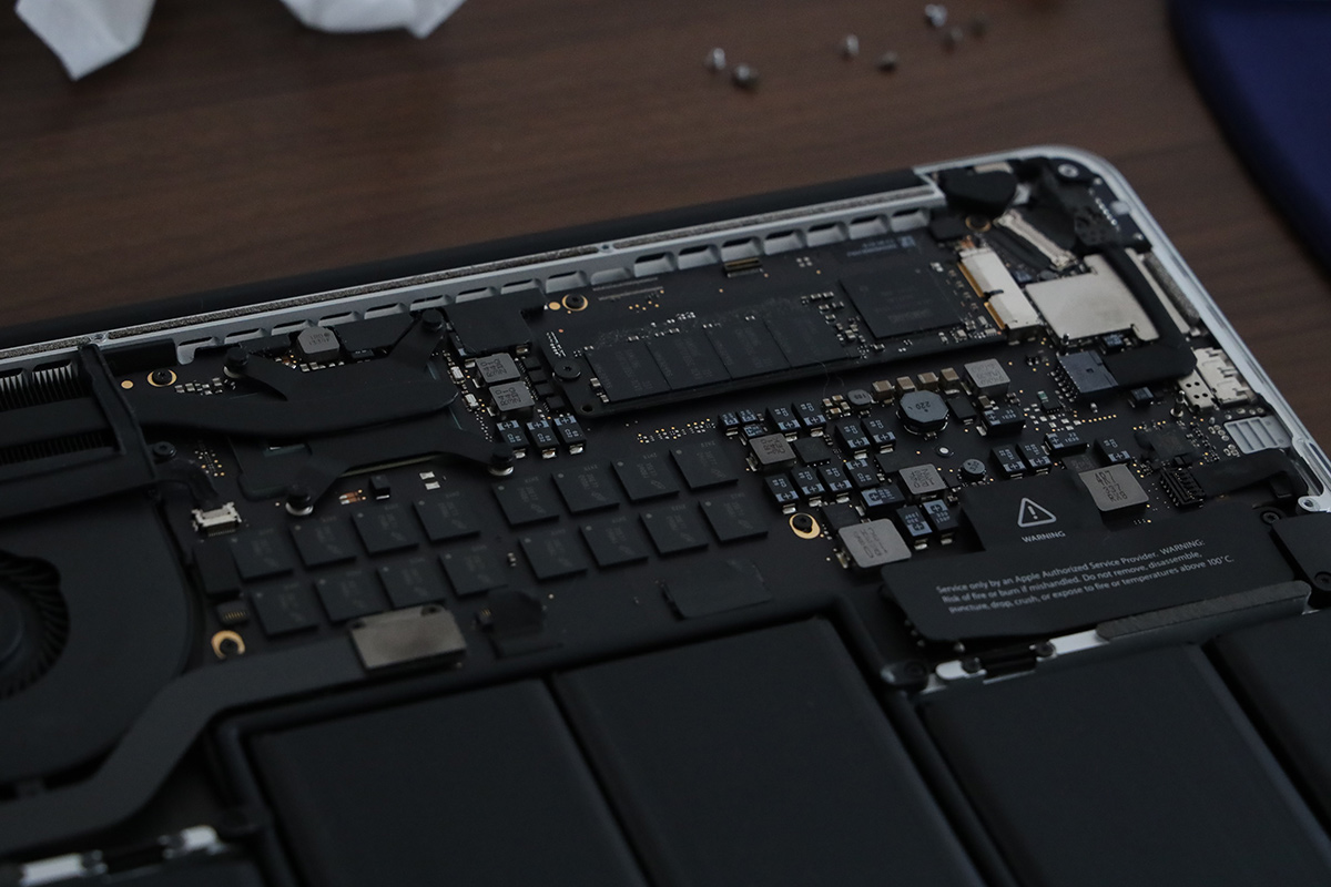 MacBook Pro Late 2013 の SSD を元に戻す | クマデジタル
